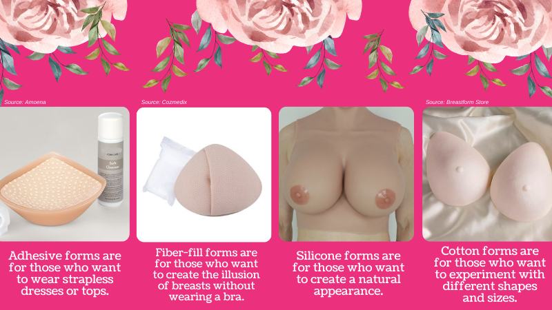 Breast form A crossdresser guide