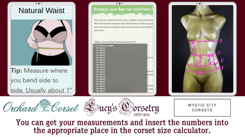 How to Take Precise Measurements for Your Corsets