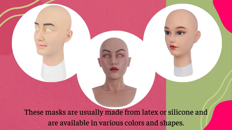 4-Realistic feminine Mask for crossdressers