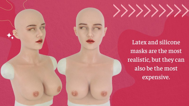 5-Realistic feminine Mask for crossdressers