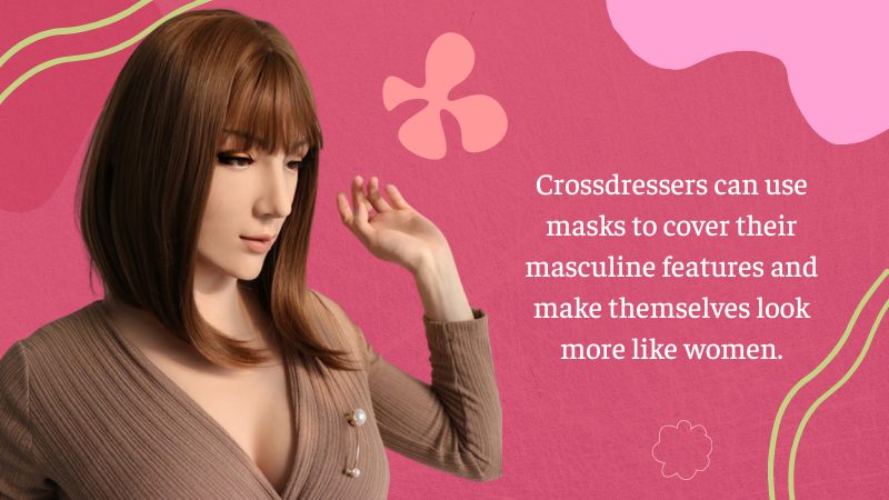 7-Realistic feminine Mask for crossdressers