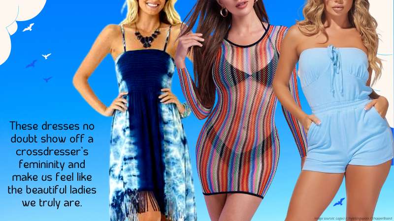 15-6 Beach Outfit Ideas That Go Beyond Swimsuits For Crossdressers