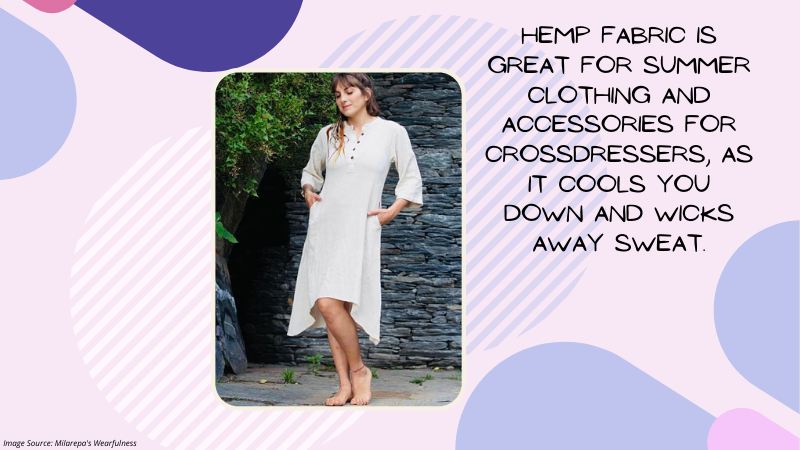 7 - Top 5 fabrics that look good for crossdressers in the summer