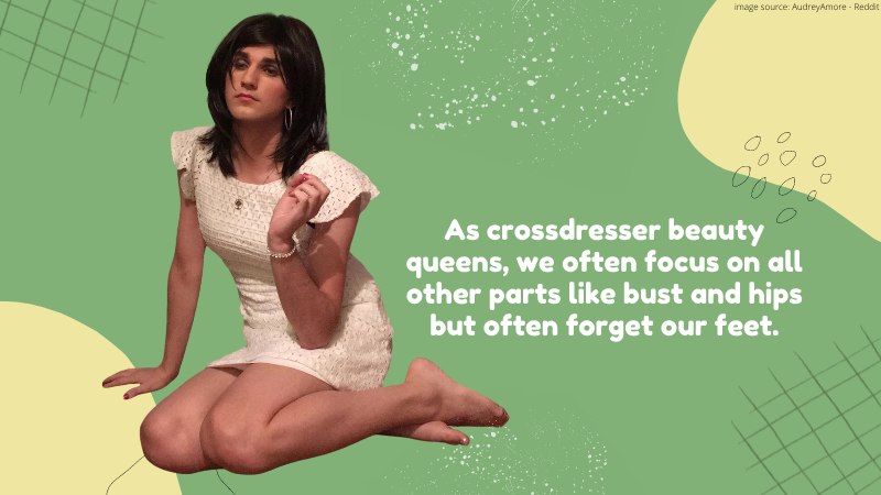 1-5 Ways to Get Flawless Feminine Feet as an MTF Crossdresser