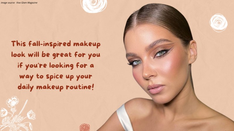 1-Fall Season Inspired Makeup Look for Crossdressers