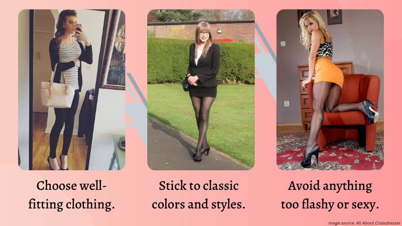 5-How to dress for different types of travel as an MTF crossdresser