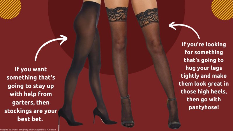 5 - Stockings vs Pantyhose