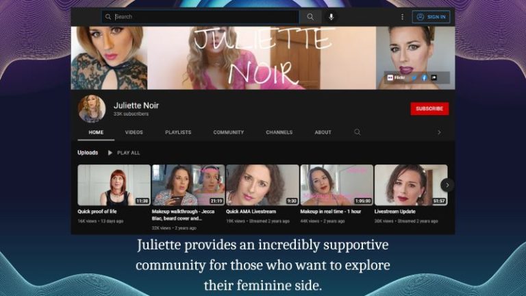 7 Best YouTube Channels (Youtuber) For Mtf Crossdresser and Transgender