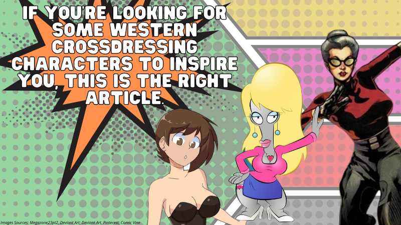 Cross-dressing In Western Comics And Media