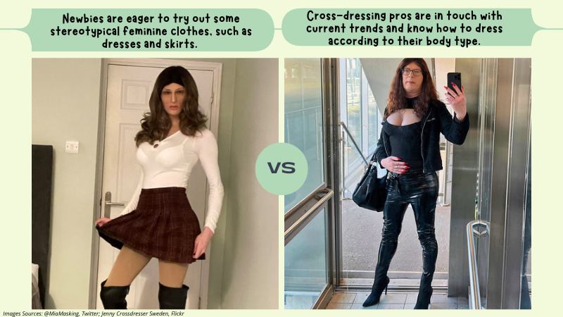How To Differentiate A Cross-dressing Beginner From A Pro