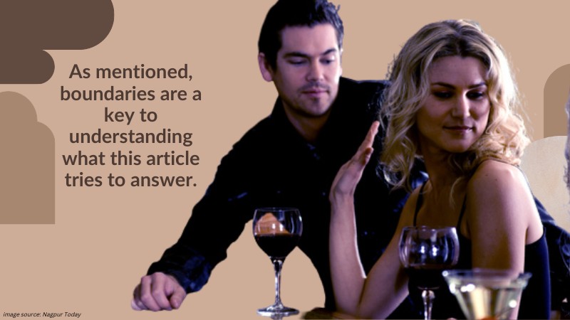 The differences between being attractive and getting unwanted attention