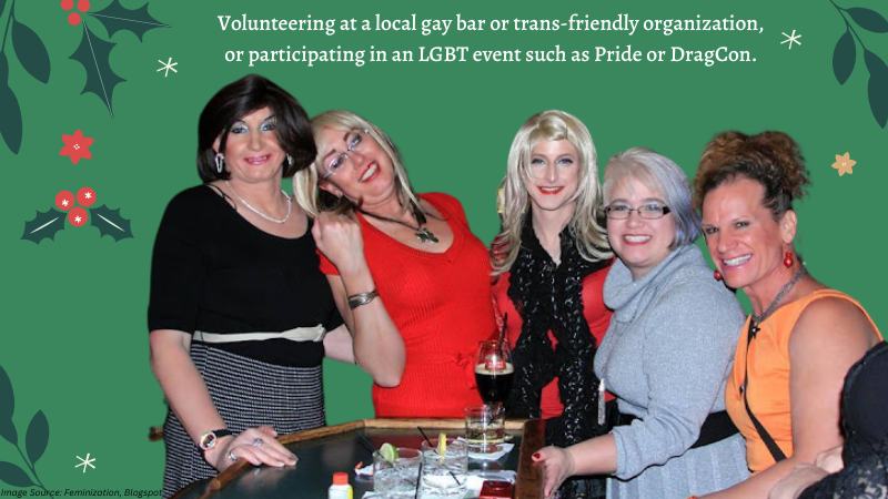 5 Ways to Give Back To The Crossdressing Community This Christmas