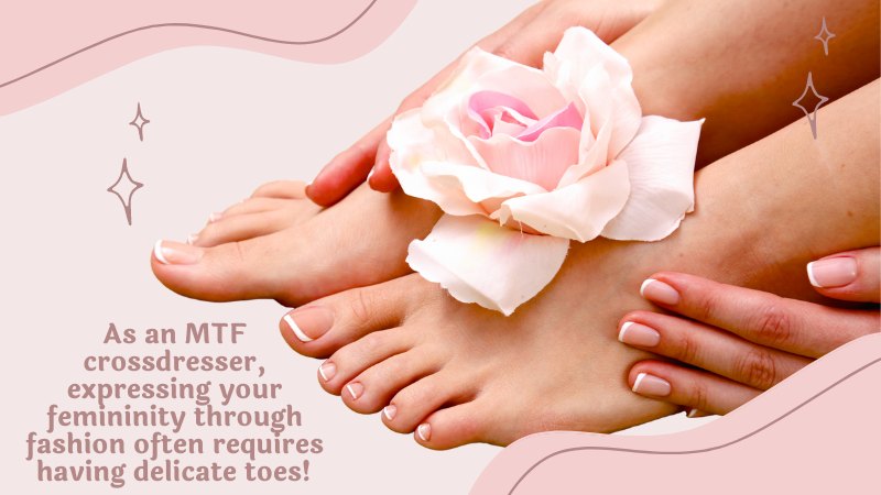 How to Get Feminine Feet: 9 Tips for MTF Crossdressers