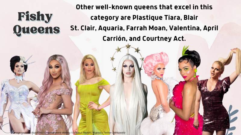 Drag Queen Styles and Major Referents