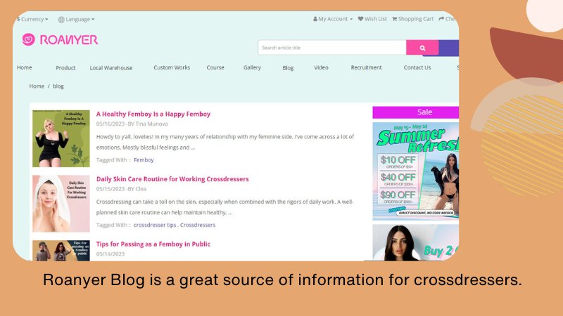 Top 9 Crossdressing Blogs You Should Follow