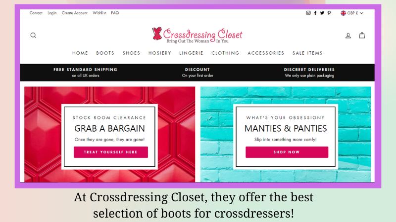 Where to Buy Crossdressing Clothes and Accessories