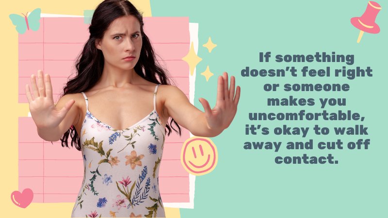 Online dating can be exciting, but it's essential not to rush things. 