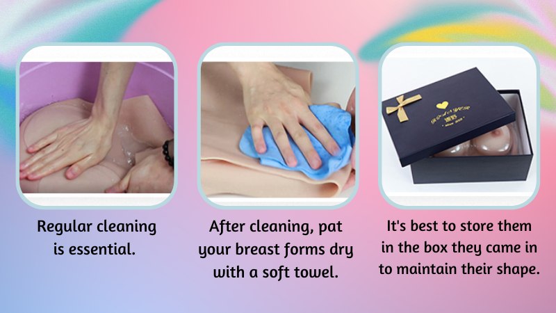 storing your breast forms