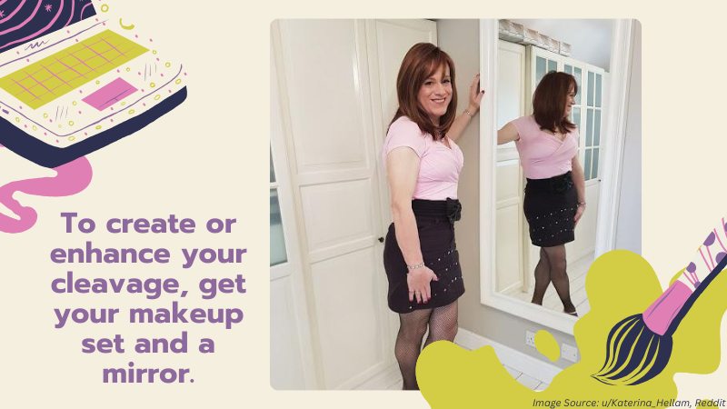 Create-an-Eye-Catching-Cleavage-Step-By-Step-Crossdressers-Guide