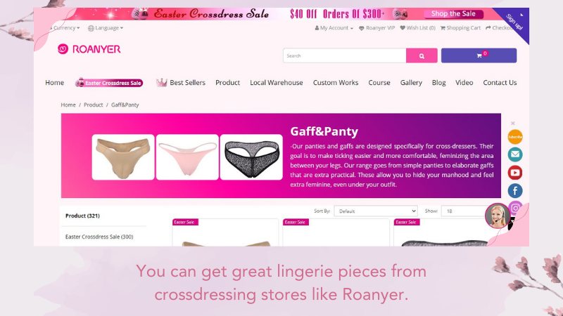 Crossdressing Men in Lingerie