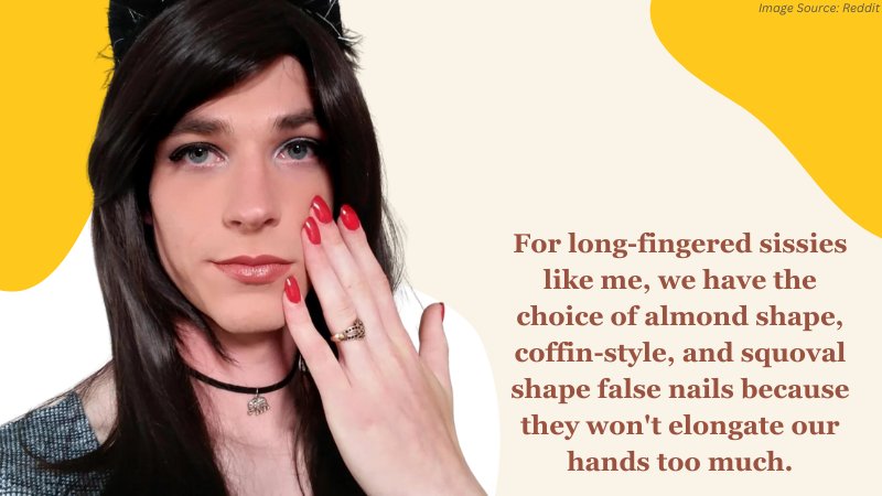 5 Types of False Nails for MTF Crossdressers