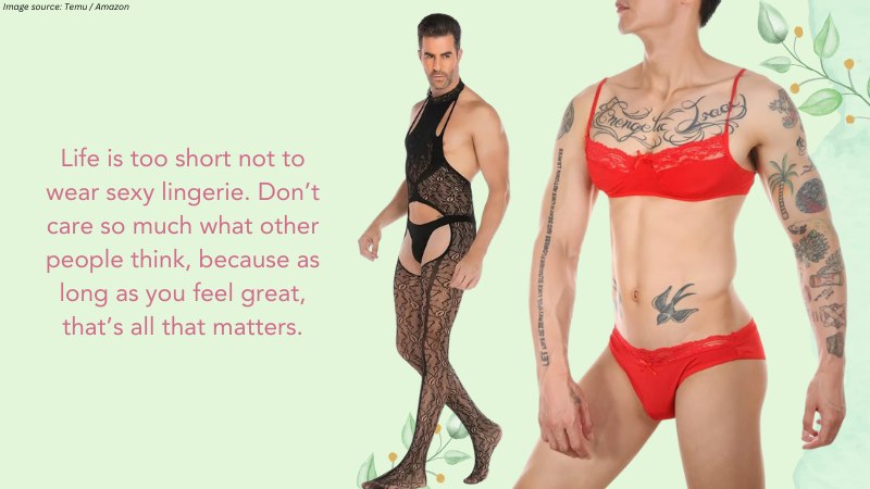 Crossdressing Men in Lingerie