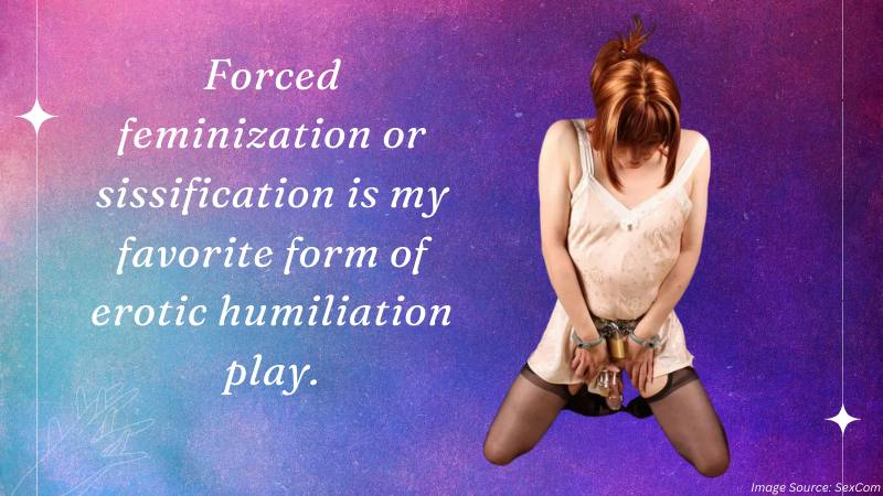 Erotic Humiliation Play for Crossdressers