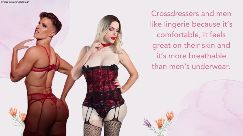 Crossdressing Men in Lingerie
