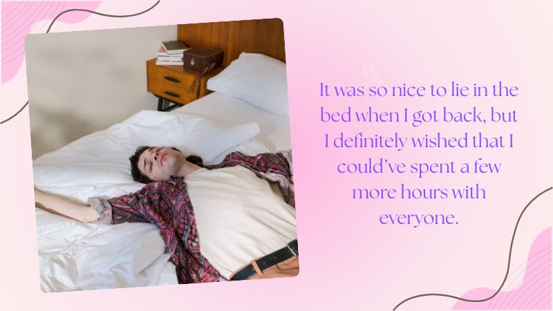 Dear Diary: Catie’s Evening Out