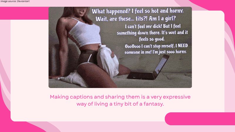 Crossdressing & Sissy Captions: Fantasies and Aspirations Distilled