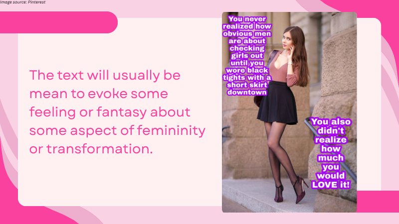 Crossdressing & Sissy Captions: Fantasies and Aspirations Distilled