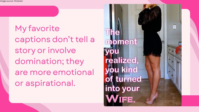 Crossdressing & Sissy Captions: Fantasies and Aspirations Distilled