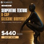 New Arrival: Serpentine Texture D-Cup Silicone Bodysuit