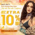 Only This Week New Season, New Style – 10% OFF Sitewide
