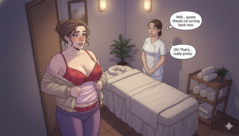 Caught in Feminine Lingerie During a Massage—Here’s What Happened