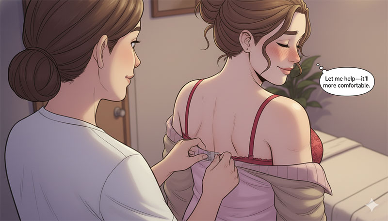 Caught in Feminine Lingerie During a Massage—Here’s What Happened