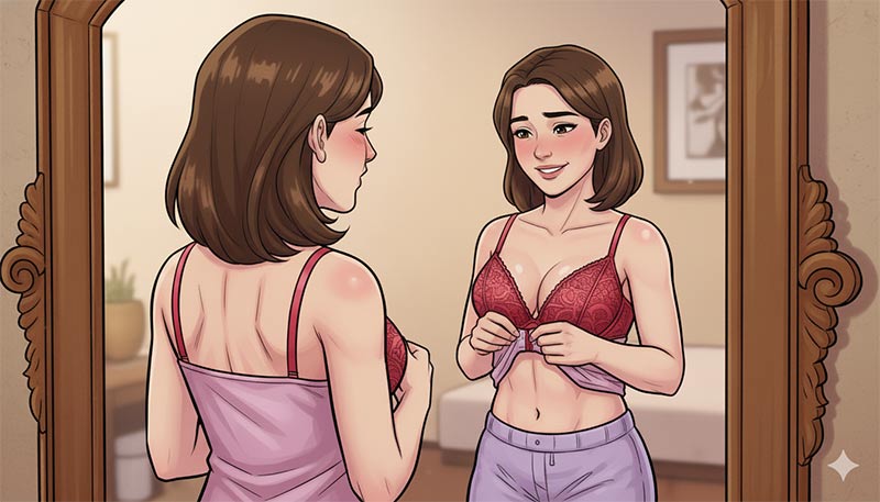 Caught in Feminine Lingerie During a Massage—Here’s What Happened