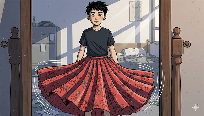 My Crossdressing Journey: From Childhood Curiosity to Letting Go