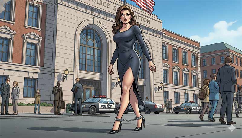 A Crossdresser Wearing Police Leg Irons in Public: Three Business Trips I’ll Never Forget