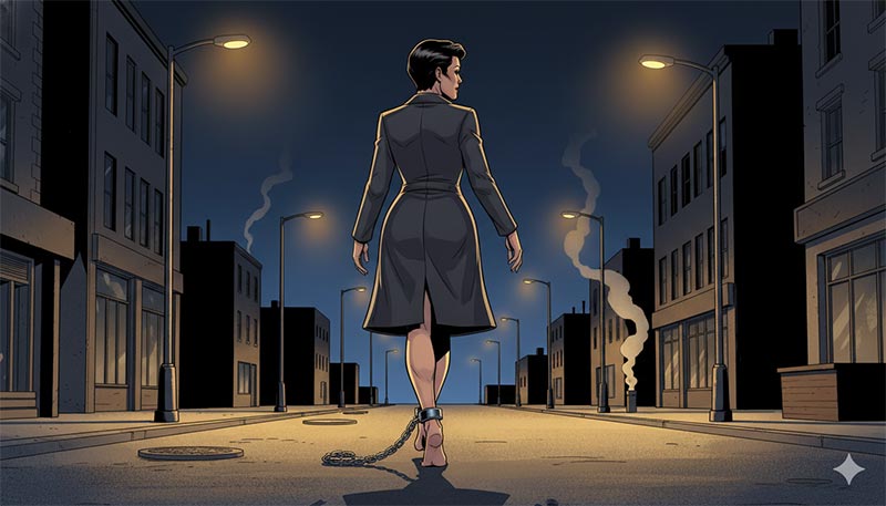 A Crossdresser Wearing Police Leg Irons in Public: Three Business Trips I’ll Never Forget