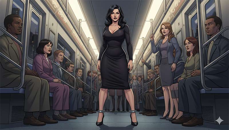 A Crossdresser Wearing Police Leg Irons in Public: Three Business Trips I’ll Never Forget