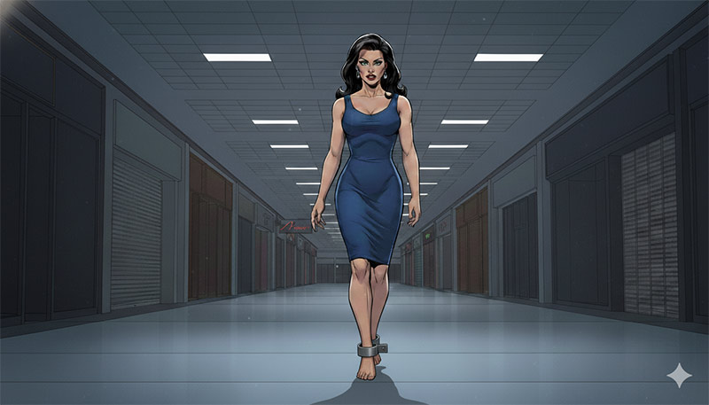 A Crossdresser Wearing Police Leg Irons in Public: Three Business Trips I’ll Never Forget