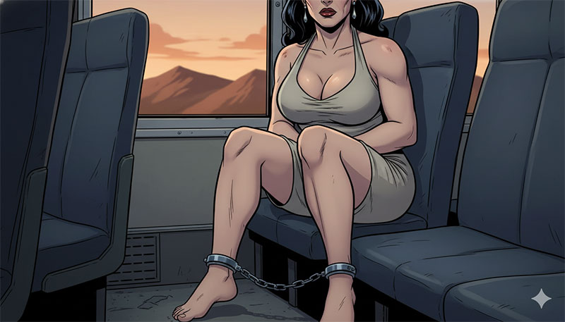 A Crossdresser Wearing Police Leg Irons in Public: Three Business Trips I’ll Never Forget