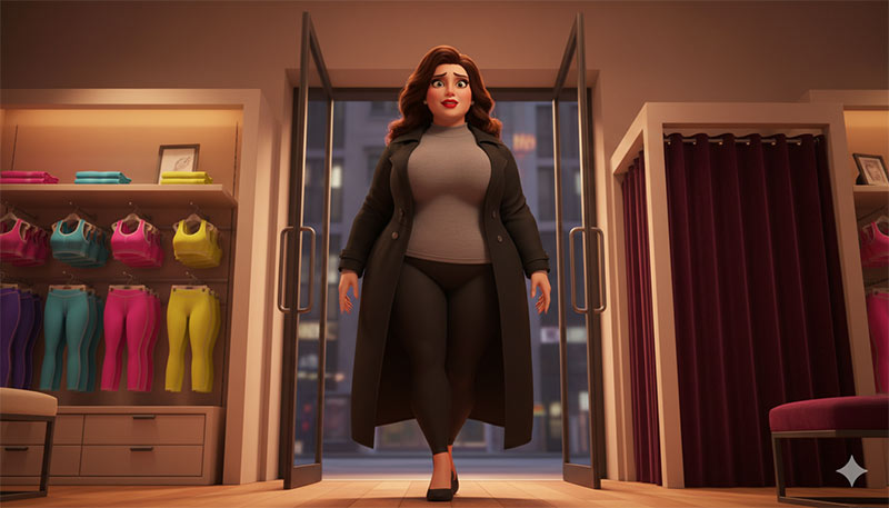 As a Crossdresser, My First Time Buying Women’s Gym Wear Was Hilarious