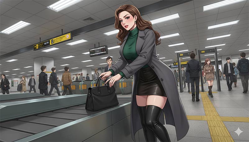 Crossdressing in the City: Subway Travel, Security Checks, and a Museum Walk