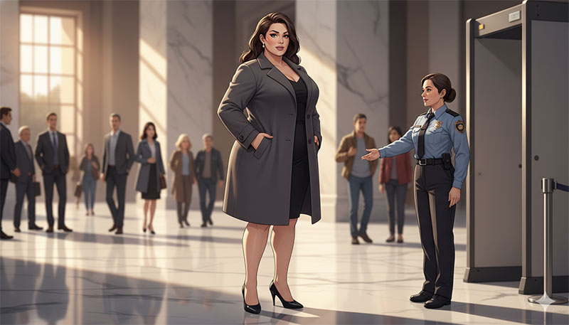 Crossdressing in the City: Subway Travel, Security Checks, and a Museum Walk