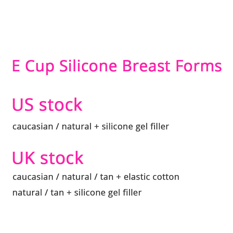 E Cup Silicone Breast Forms