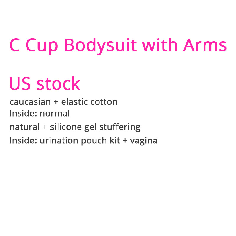 C Cup Bodysuit with Arms