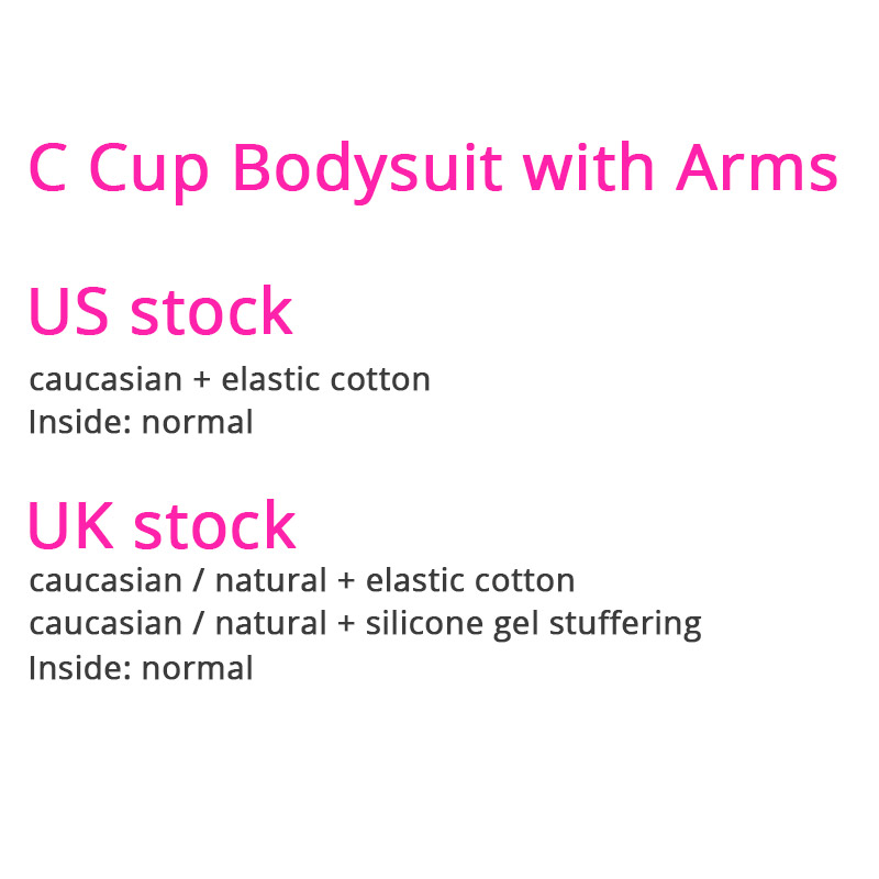 Roanyer Crossdresser Silicone Bodysuit with Arms C cup Silicone