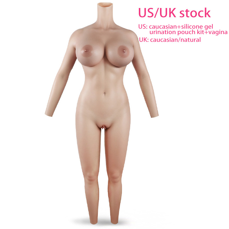 H Cup Bodysuit with Arms